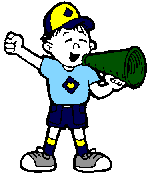 Cub Scout w/ Megaphone