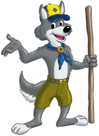 Akele_wolf with walking staff