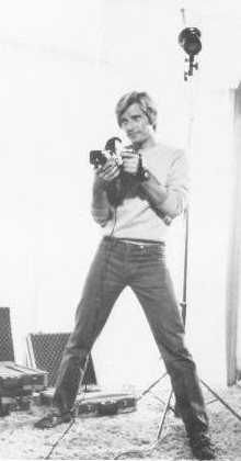 Hmm, I wonder what he's photographing?