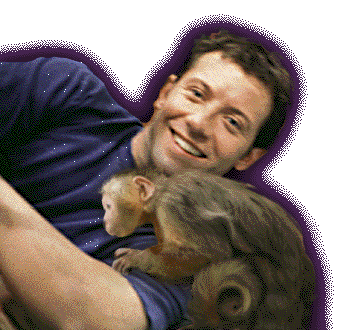He's got a MONKEY!