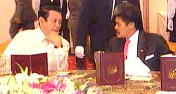 Vice President Teofisto Guingona, Jr. during a luncheon hosted by HRH Prince Mohamed Bolkiah (www.brudirect.com/DailyInfo/ News/y2k/May01/200501.htm)