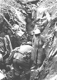 Franzsischer Frontgraben vor Verdun, 1916