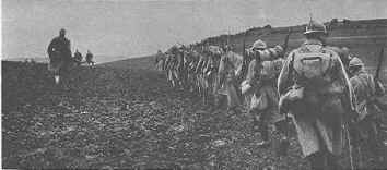 Franzsische Soldaten auf der Hhe 304, 1916