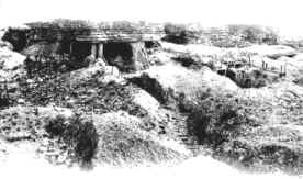 Das Infanteriewerk 780 nach den Kmpfen, 1916