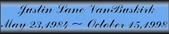 Justin Lane VanBuskirk