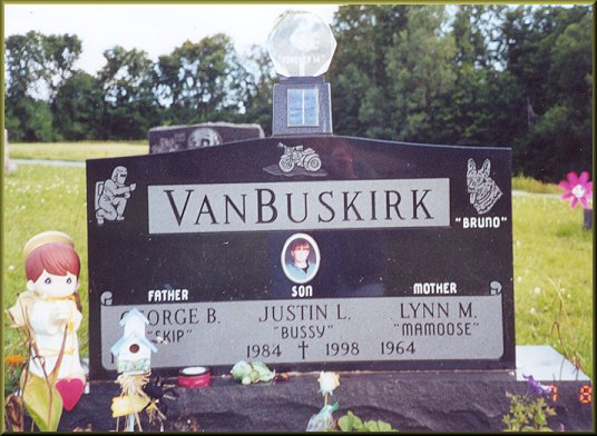 A picture of Justin's stone