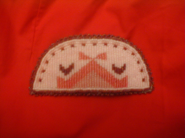 Beaded hairclip