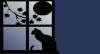 Cat Silhouette in a Window