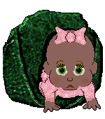 Don`t worry, BabyBelle always tries to get attention by saying she`s stuck in the cabbage