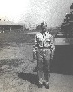 Outside by the barracks