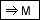 The -> M Key: Row 4, Column 3