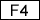The f4 Key: (labeled ^) Row 1, Column 4