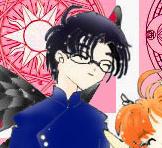 I love this piccy. Reinselft made Eriol-kun so kawaii!