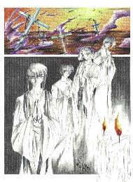 The Weiss boyz look very cool here. I love the way she colored it using pastels.