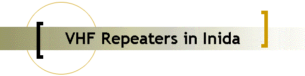 VHF Repeaters in Inida