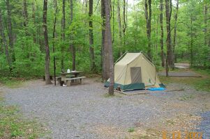 Camping at Otter Creek