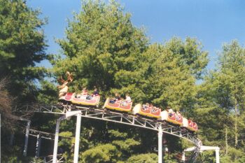 Santas roller coaster