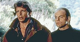 Marc Singer and co-star Michael Ironside