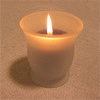 Picture of votive candle