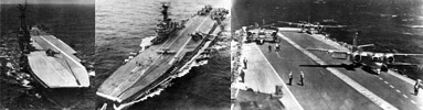 three pictures of the ARA Independencia