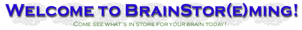 Welcome to the Brain Store