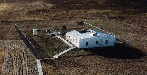 Aerial view of the site