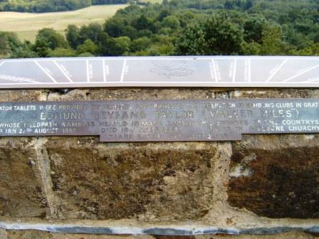 Plaque to Walker Miles