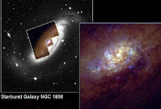 starbirth ngc 1808