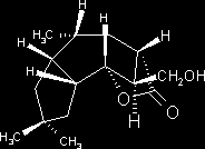 Rearranged sesquiterpene lactone (9)