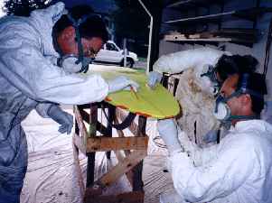 [glassing the bottom]