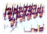 Airmen in parade