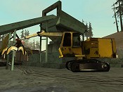 junkyard crane