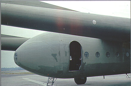 Rear view of 6424 at Porto June 1977
