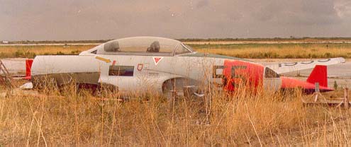 Remains of Canadair T-33AN 1955 (L.Tavares)