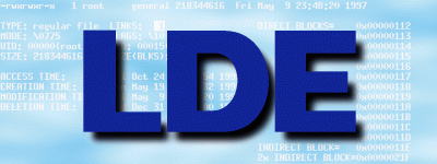 LDE - The Linux Disk Editor