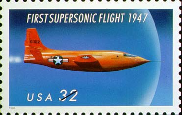 Breaking the sound barrier, Bell X-1, October 14, 1947