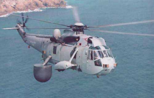 Seaking AEW 2 in flight