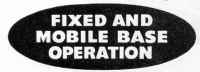 Fixed and Mobile base ops