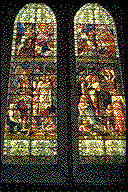 stained glass window