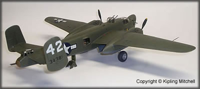 This is picture 3 of the B-25H Mitchell