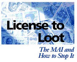 License to Loot - Stop MAI