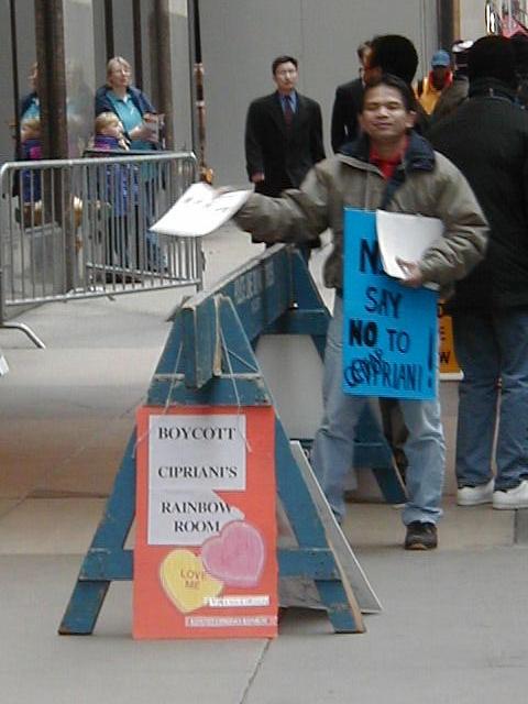 Cipriani, un nome molto amato a NY... specie nei pressi della Rainbow Room...