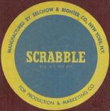 1955 Scrabble sticker 
(click to enlarge.)