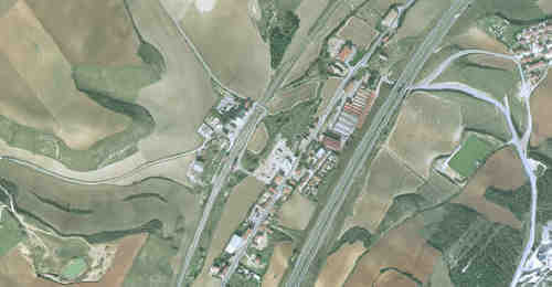 As� se ve nuestro pueblo desde el Satelite