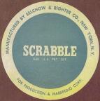 March 1953 Scrabble sticker 
(click to enlarge.)