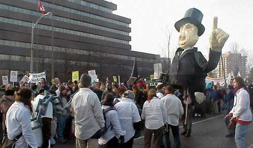 FTAA Protest In Ottawa 