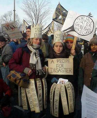 FTAA Protest In Ottawa 