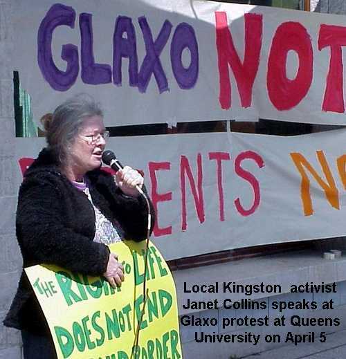 GlaxoSmithKline Protest