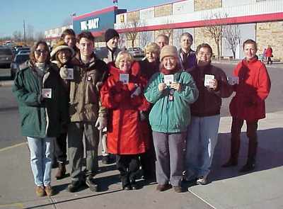 KDLC Leafleting Kingston 