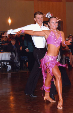 Vadim Garbuzov and Nadiya Dyatlova - 2003 Youth Latin Champions